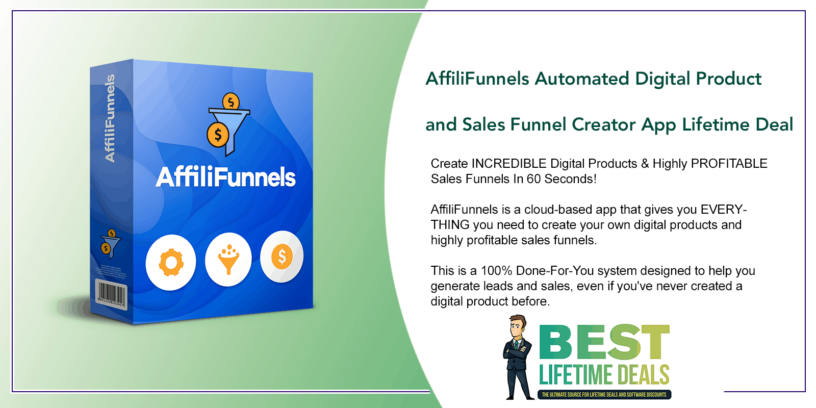 AffiliFunnels PRO Automated Digital Product and Sales Funnel Creator App Featured Image