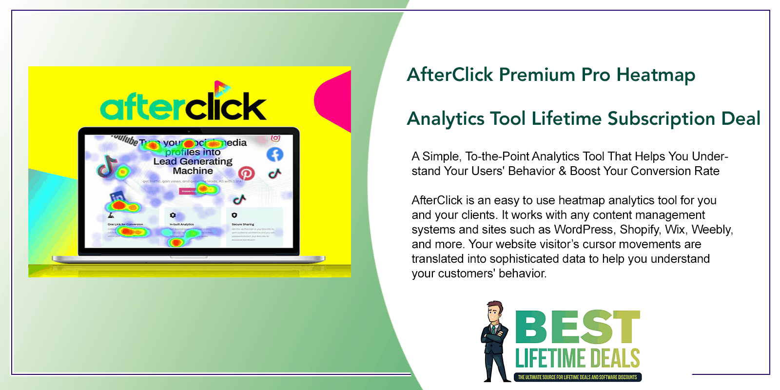 AfterClick Premium Pro Heatmap Analytics Tool Featured Image