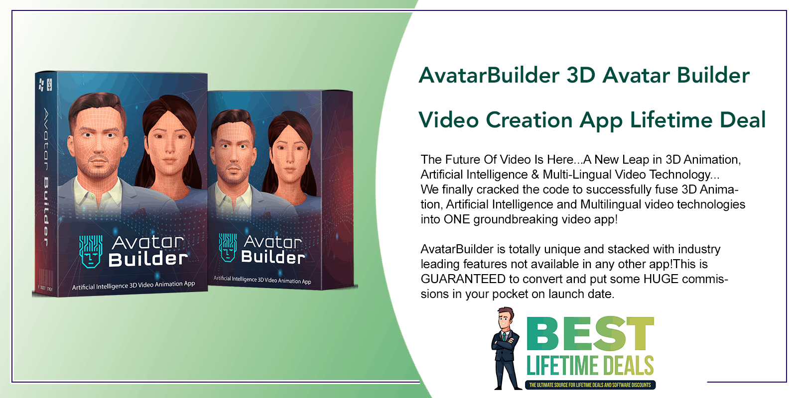 AvatarBuilder 3D Avatar Builder Video Creation App Featured Image