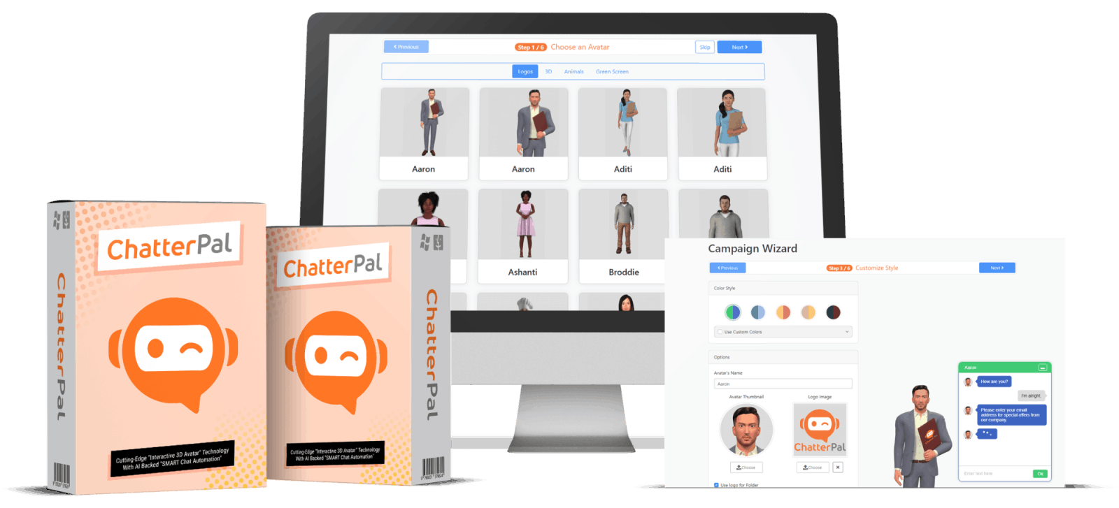 ChatterPal Personalized 3D Chat Agent Bundle