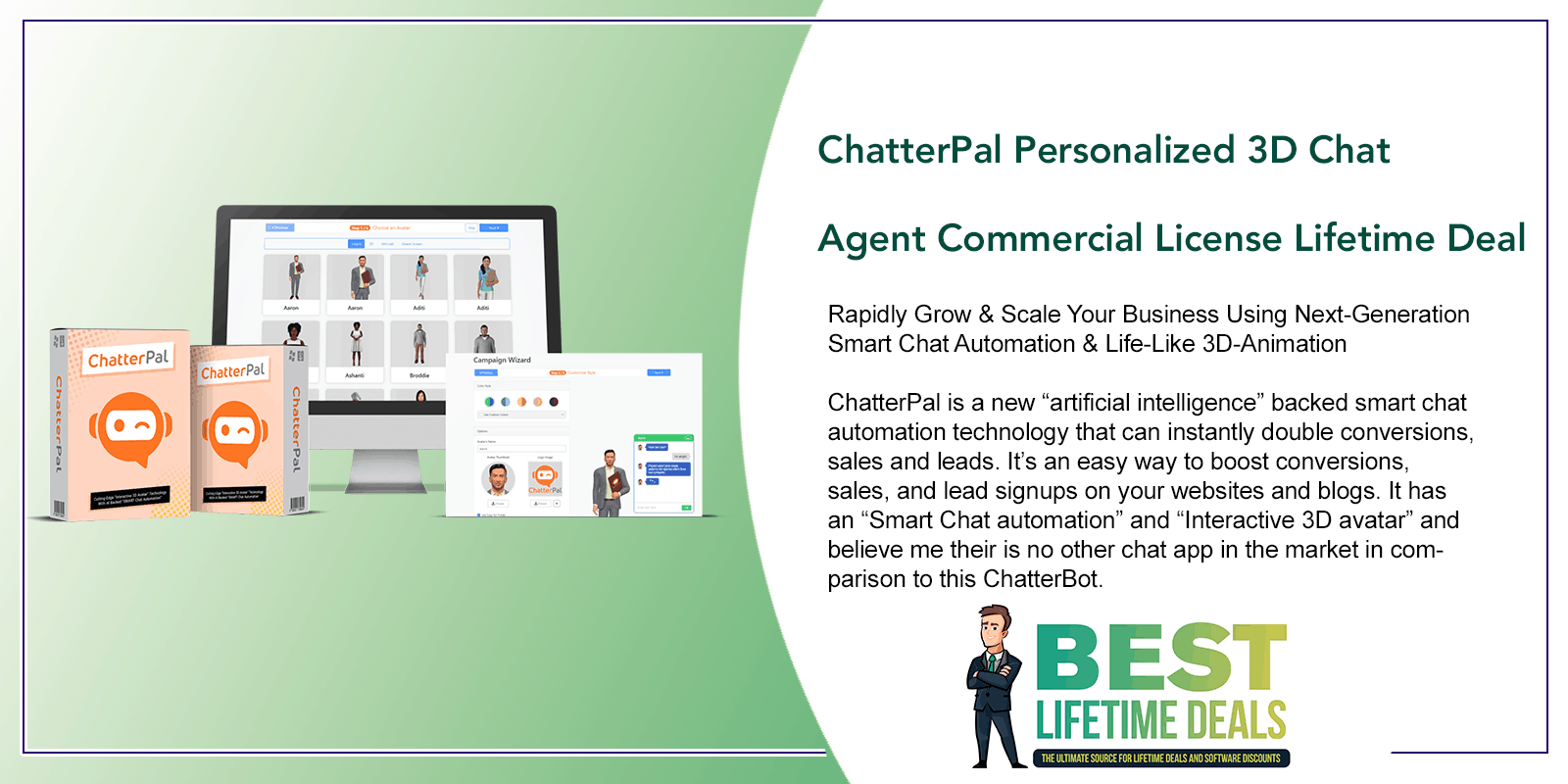 ChatterPal Personalized 3D Chat Agent Featured Image