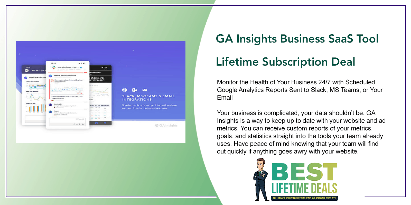 GA Insights Business SaaS Tool Featured Image