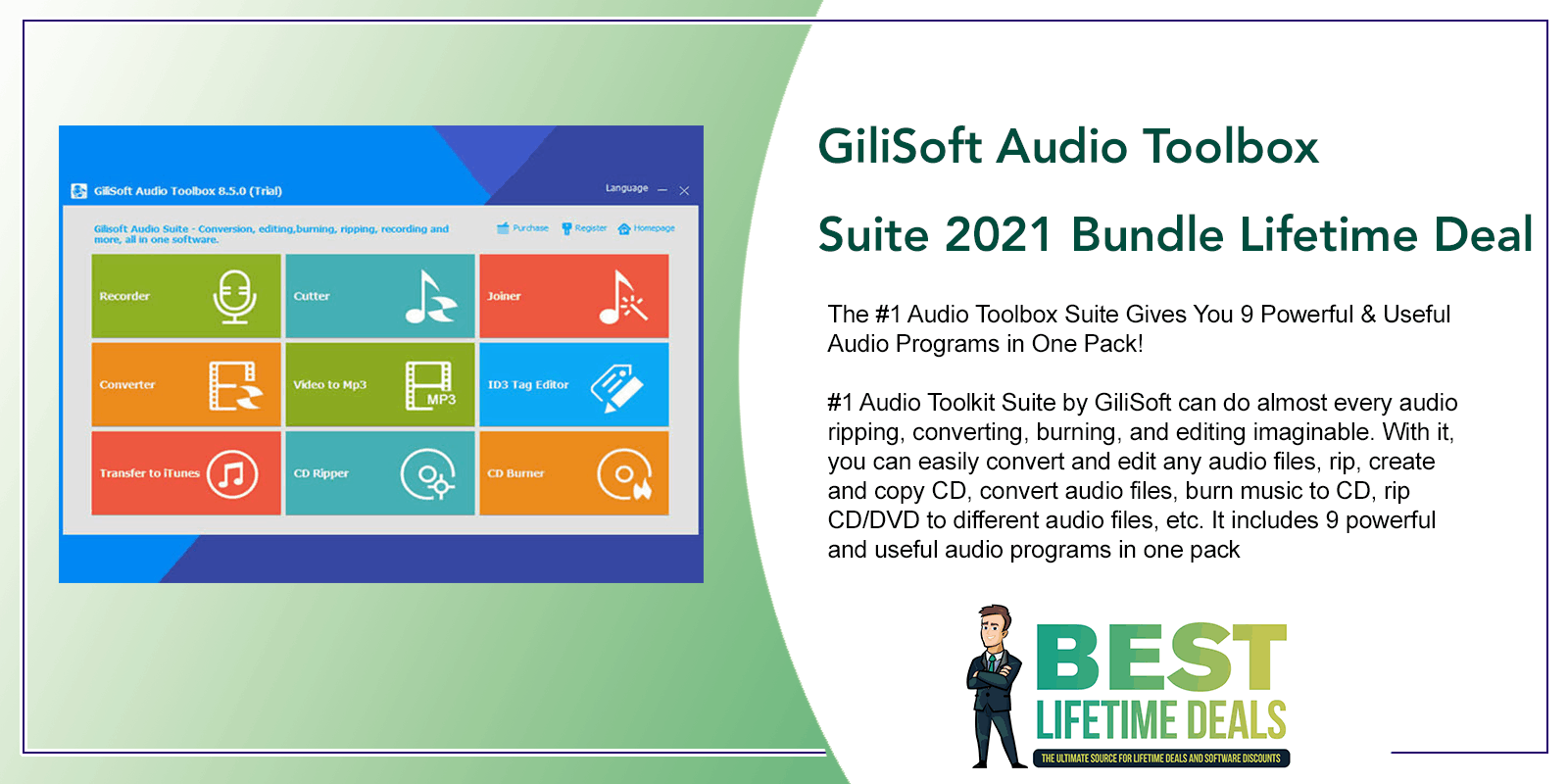 GiliSoft Audio Toolbox Suite Featured Image