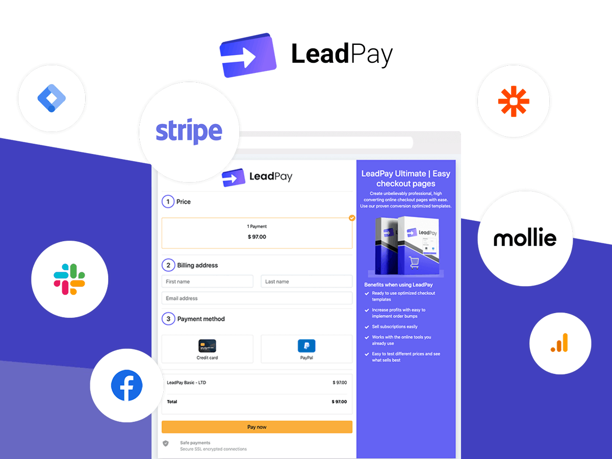 LeadPay All In One Online Shopping Cart Solution