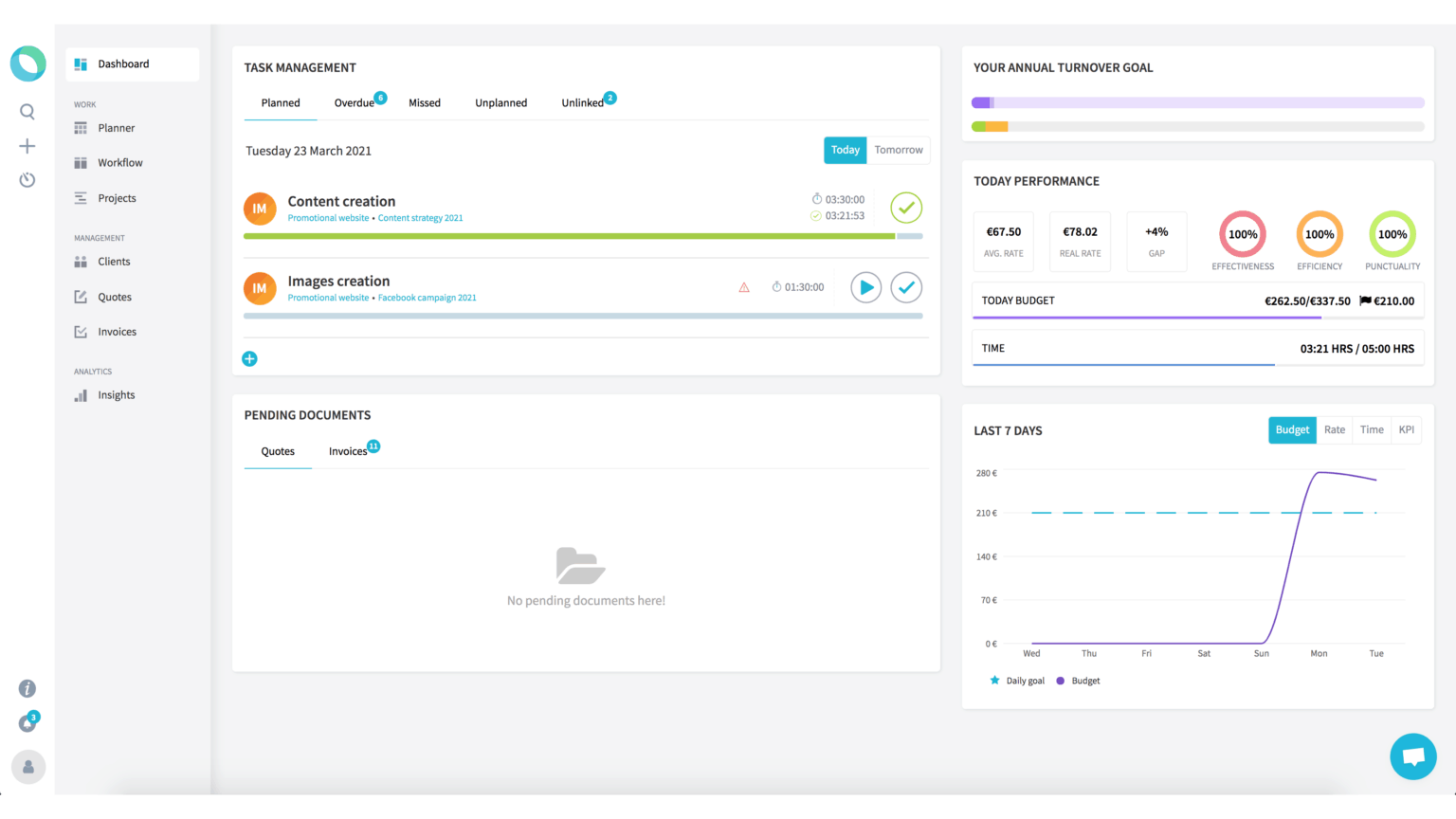 Manage Your Projects Track Your Time And Budgets