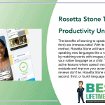 Rosetta Stone The Ultimate Productivity Unlimited Access Lifetime Subscription Post Image
