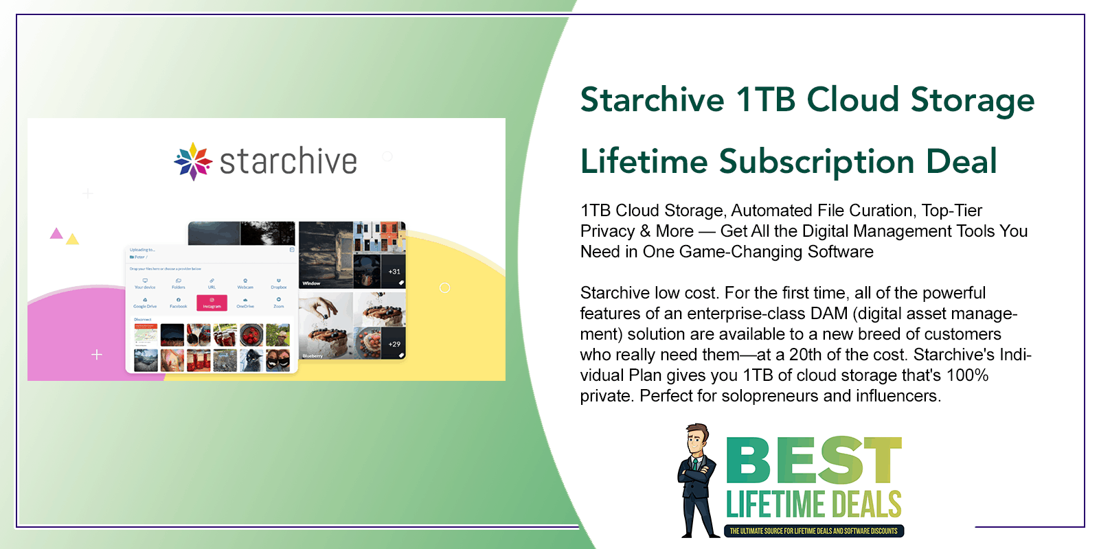 Starchive 1TB Cloud Storage Featured Image