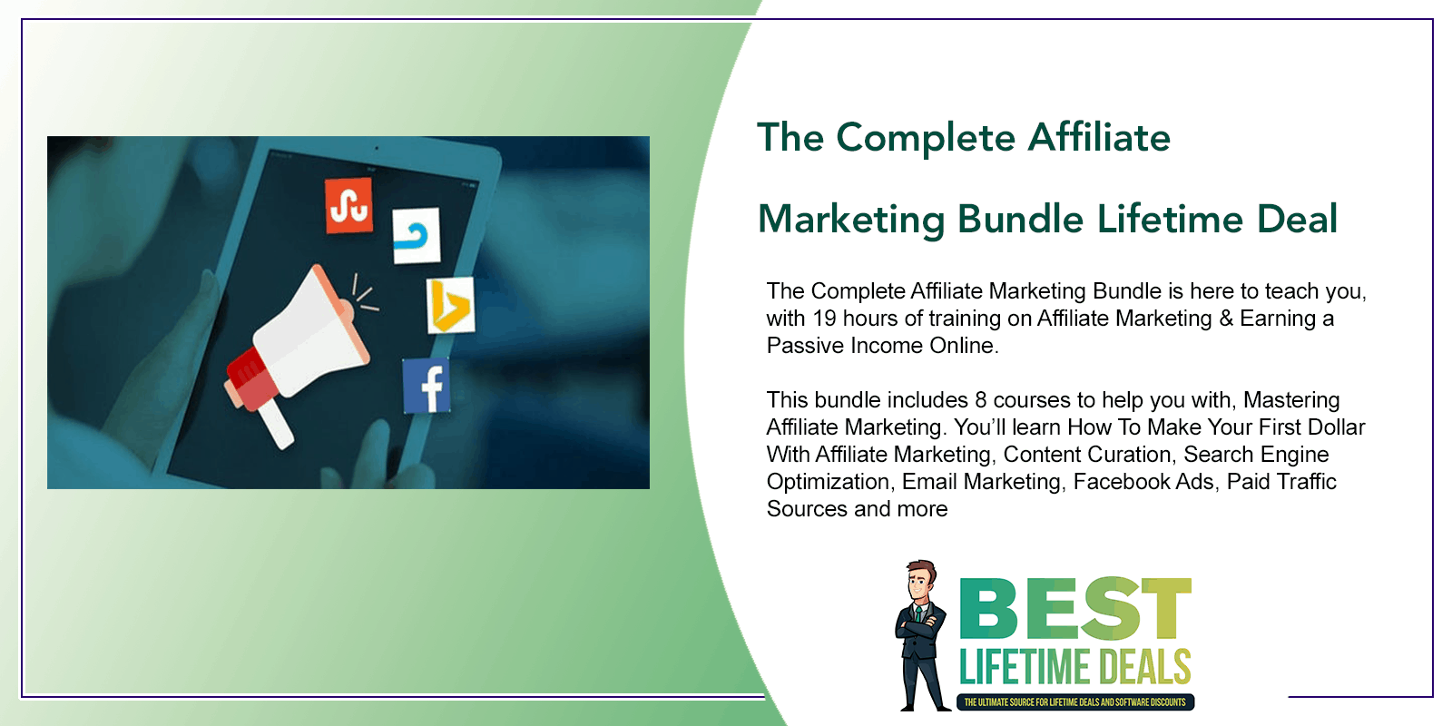 The Complete Affiliate Marketing Bundle Lifetime Deal Featured Image