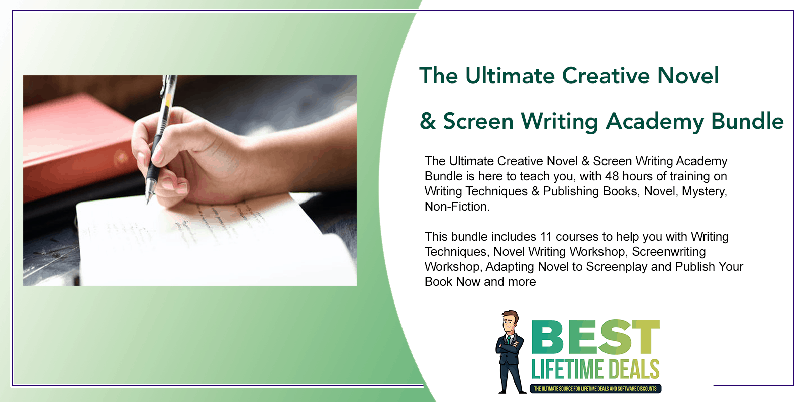 The Ultimate Creative Novel Screen Writing Academy Featured Image