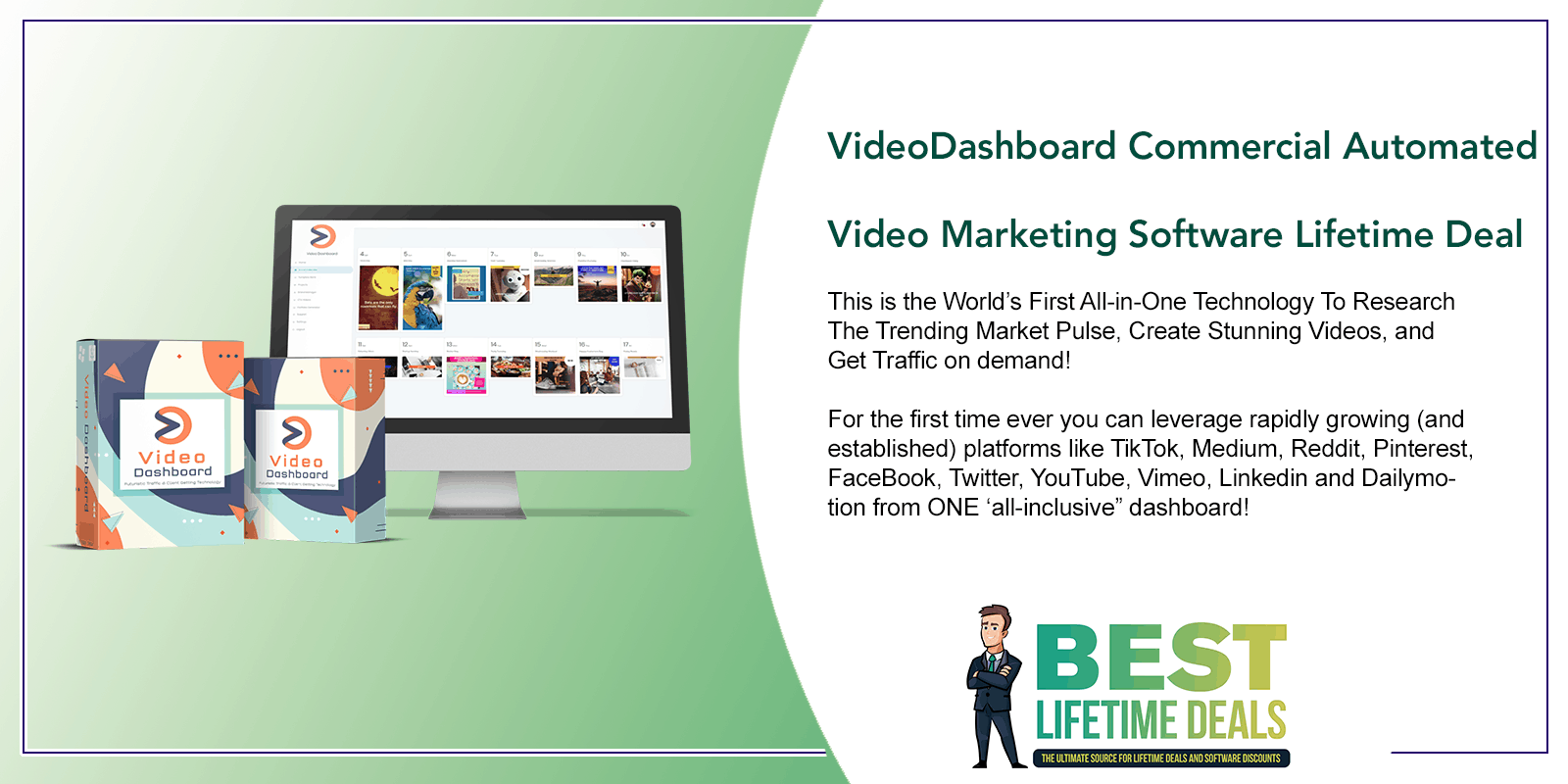 VideoDashboard Commercial Automated Video Marketing Software Featured Image