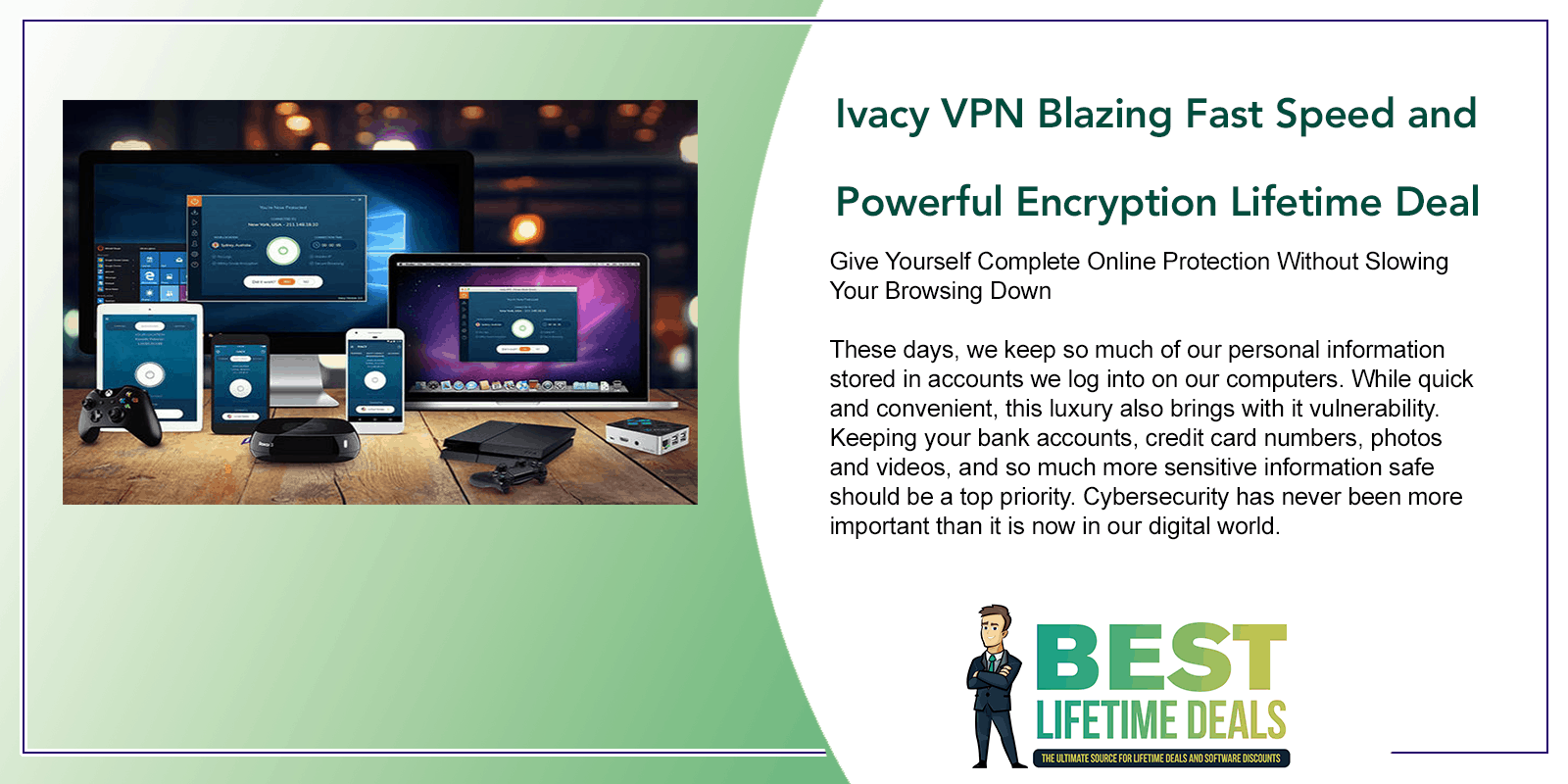 Ivacy VPN Blazing Fast Speed and Powerful Encryption Featured Image