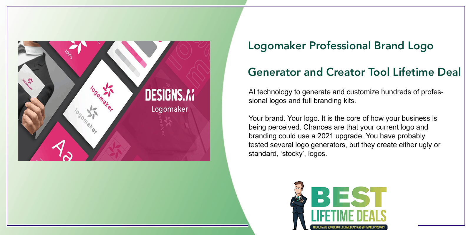 Logomaker Professional Brand Logo Generator and Creator Tool Featured Image