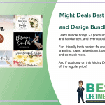 Might Deals Best Graphics and Design Bundles Featured Image