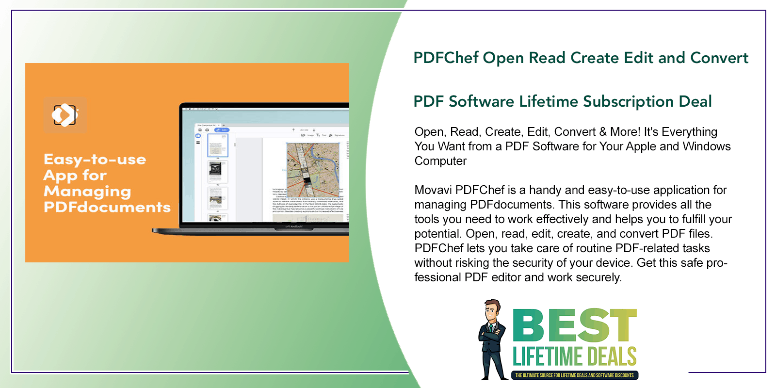 PDFChef Open Read Create Edit and Convert PDF Software Featured Image