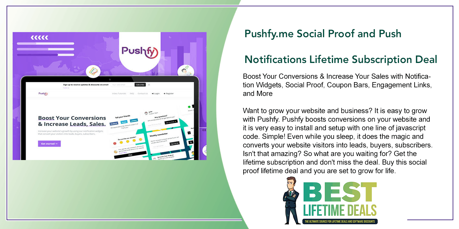 Pushfy.me Social Proof and Push Notifications Featured Image