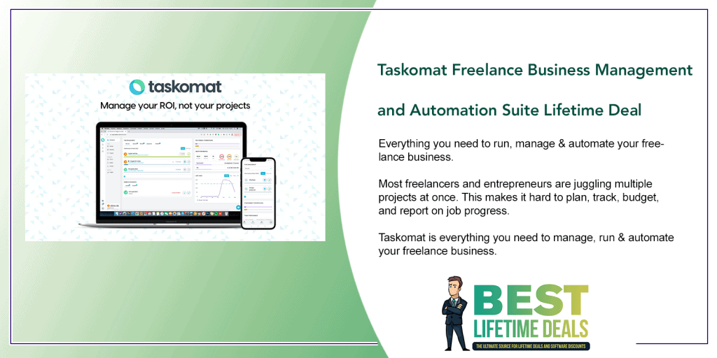 Taskomat Freelance Business Management and Automation Suite Lifetime Deal