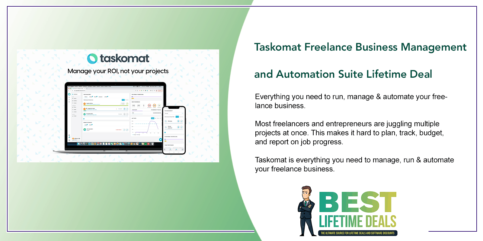 Taskomat Freelance Business Management Featured Image