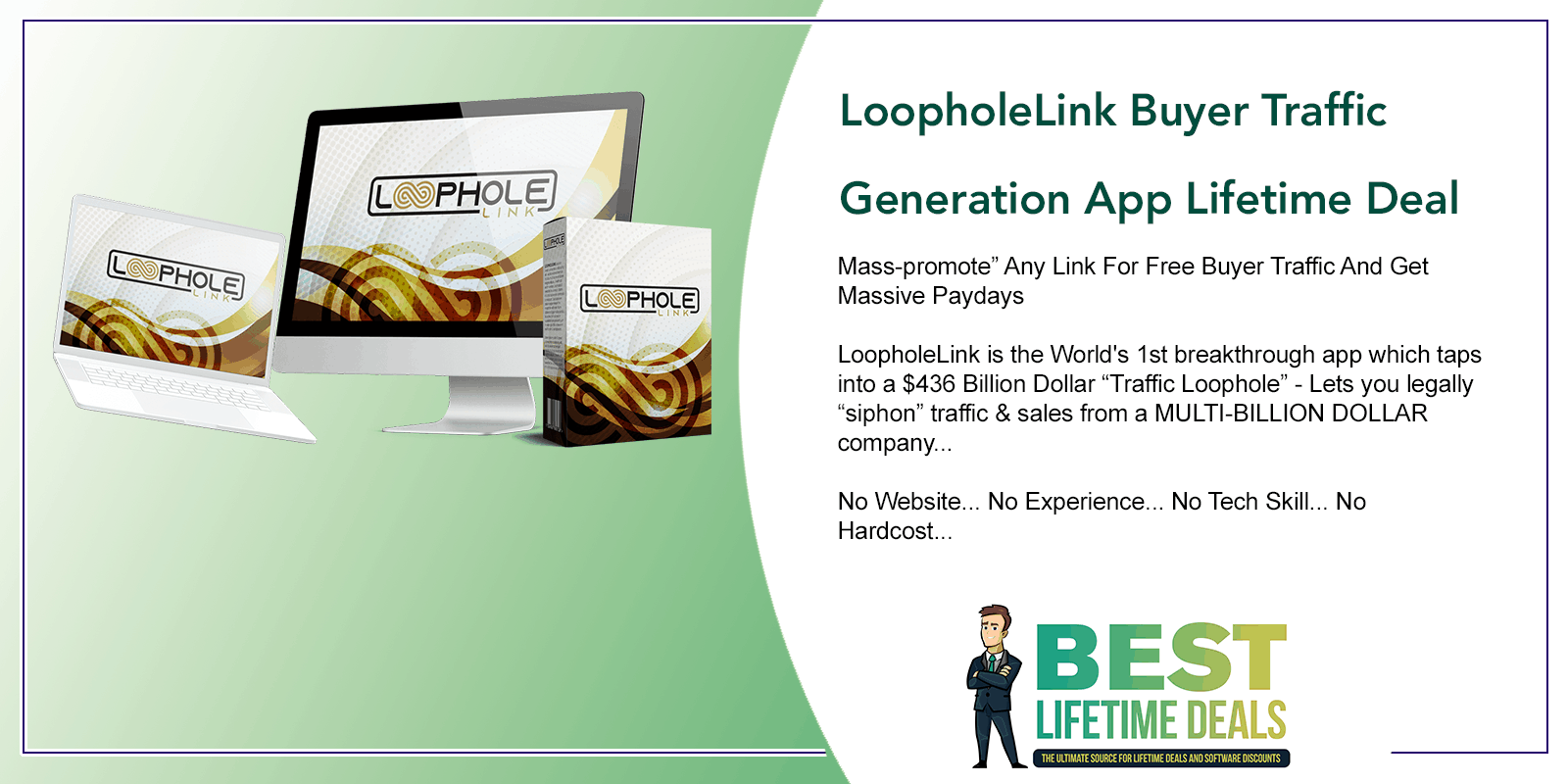 LoopholeLink Buyer Traffic Generation App Featured Image