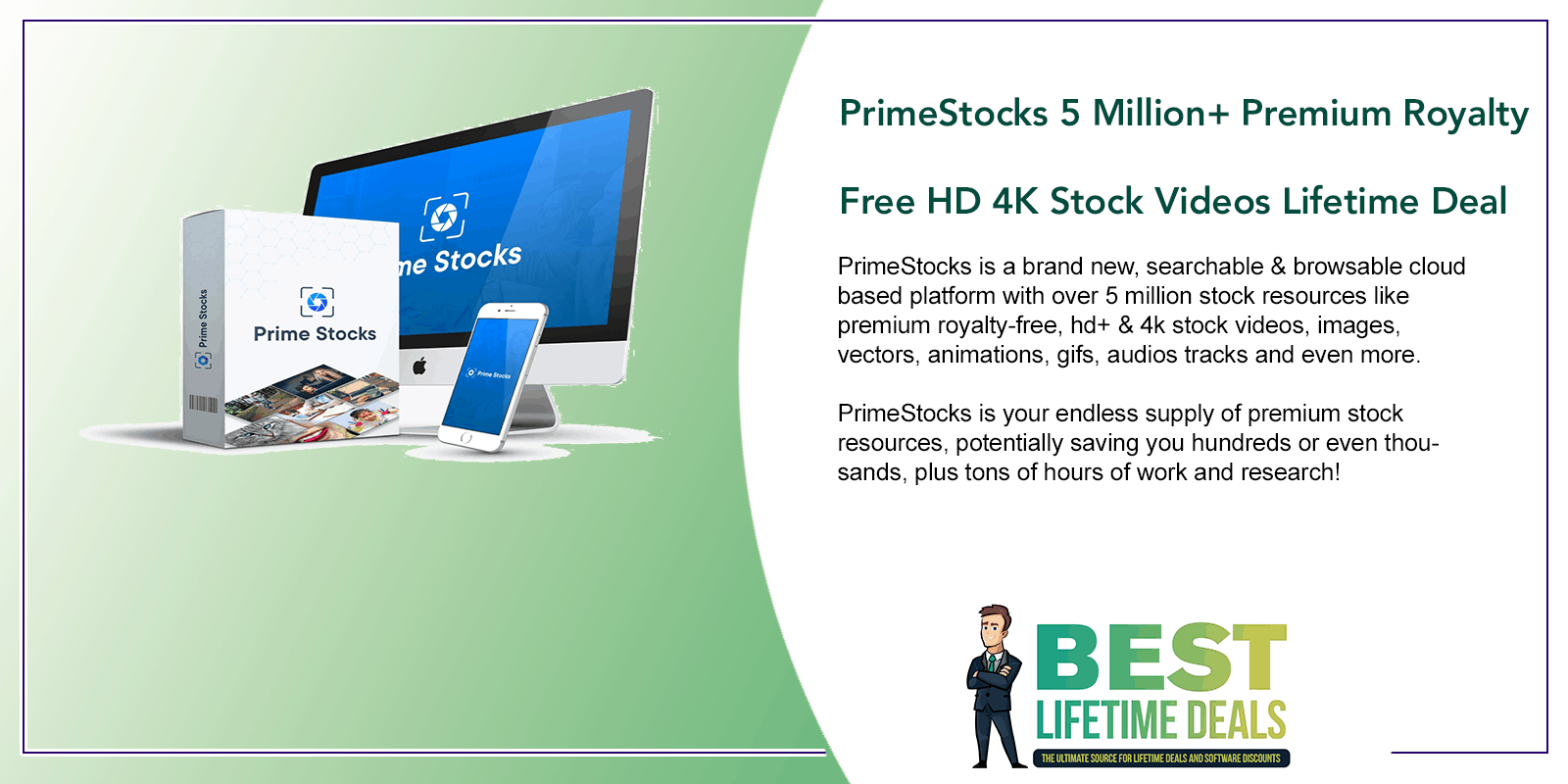 PrimeStocks 5 Million Premium Royalty Free HD 4K Stock Videos Featured Image
