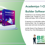 Academiyo 1 Click Academy Builder Software Lifetime Deal Featured Image