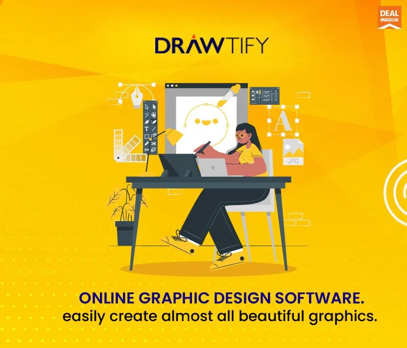 Drawtify Online Graphic Design Software Lifetime Deal
