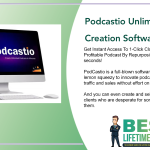Podcastio Unlimited Podcasts Creation Software Lifetime Deal Featured Image
