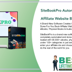 SiteBookPro Automated Book Affiliate Website Builder Lifetime Deal Featured Image
