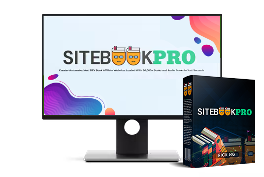 SiteBookPro Automated Book Affiliate Website Builder Lifetime Deal