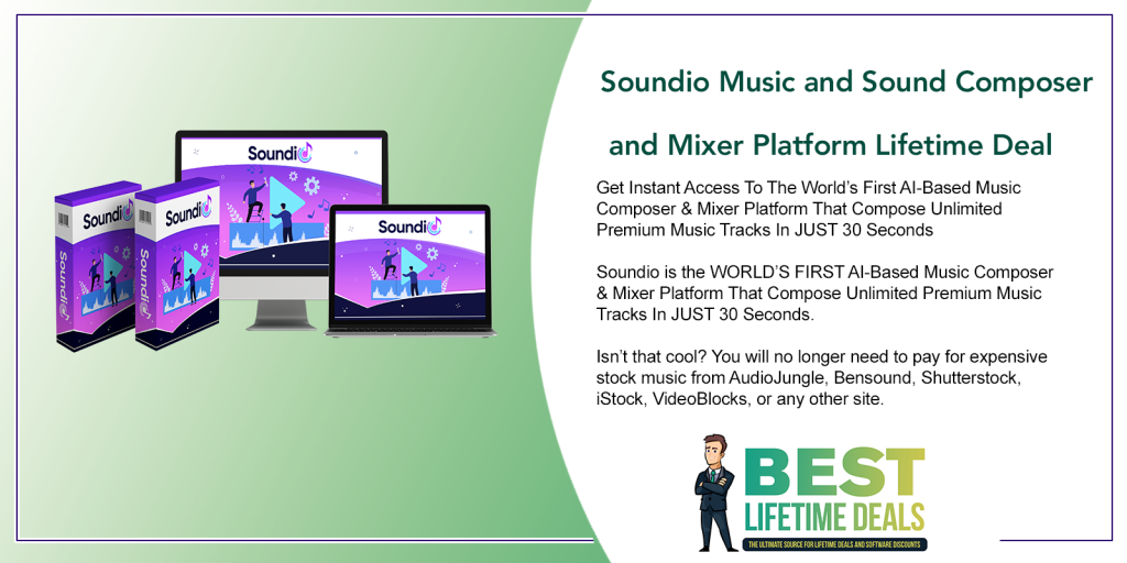 Soundio Music and Sound Composer and Mixer Platform Lifetime Deal
