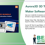 Aurora3D 3D Text and Logo Maker Software Lifetime Deal Featured Image