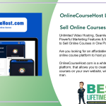 OnlineCourseHost Lifetime Subscription Sell Online Courses Platform Featured Image