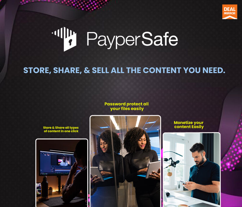 Paypersafe Content Protection and Sharing Platform Lifetime Deal