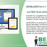 SEOBLAZER 54 in 1 Visitor Analytics and SEO Tools Lifetime Subscription Deal Featured Image