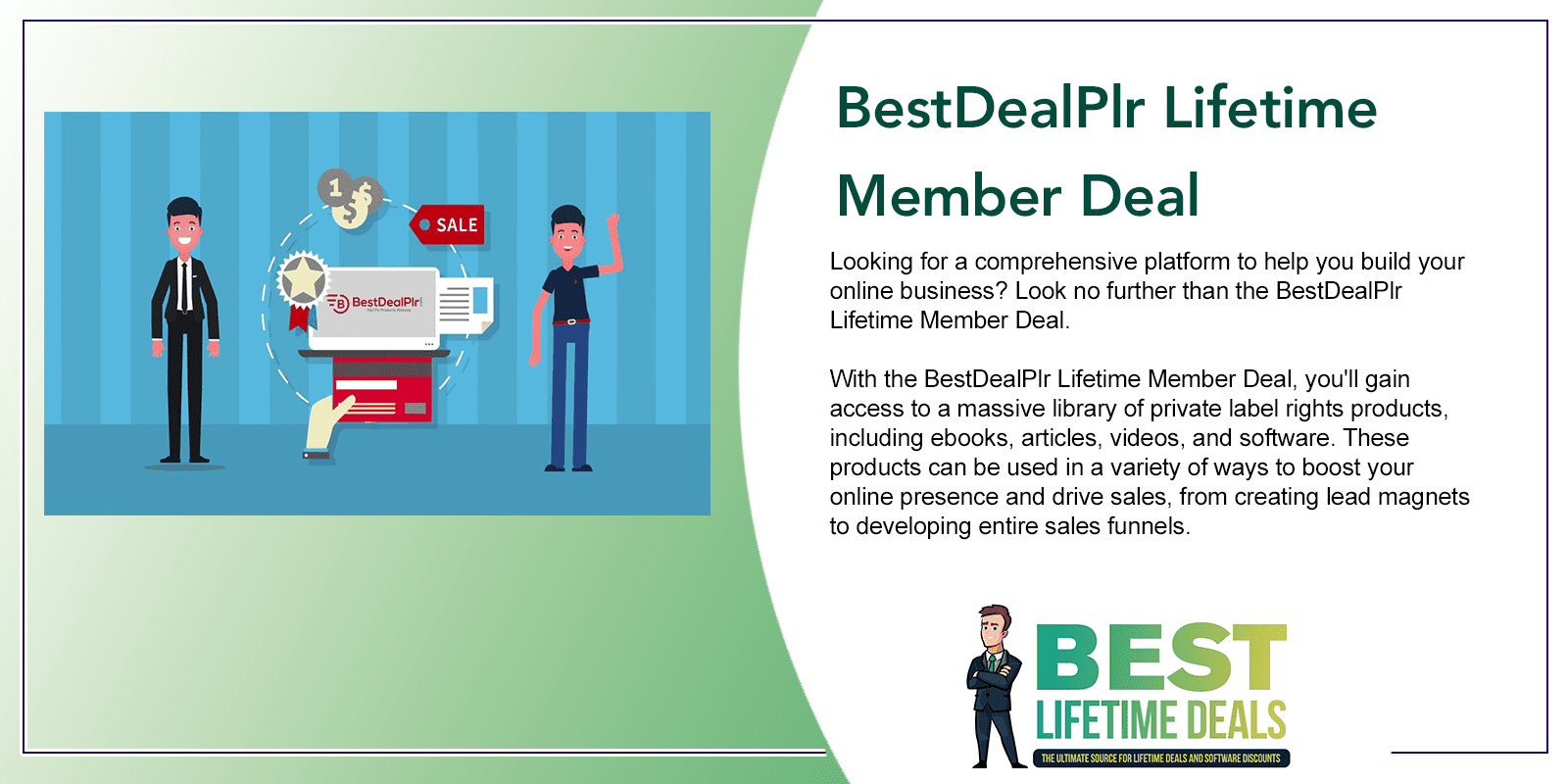 BestDealPlr Lifetime Member Deal Featured Image