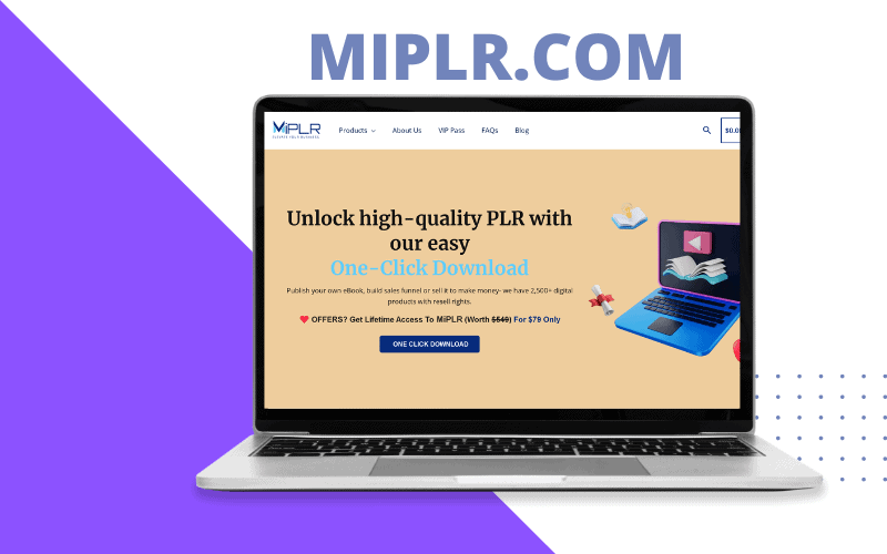 MiPLR Private Label Rights Content Lifetime Subscription