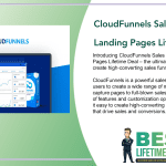 CloudFunnels Sales Funnel Builder Landing Pages Lifetime Deal Featured Image 1