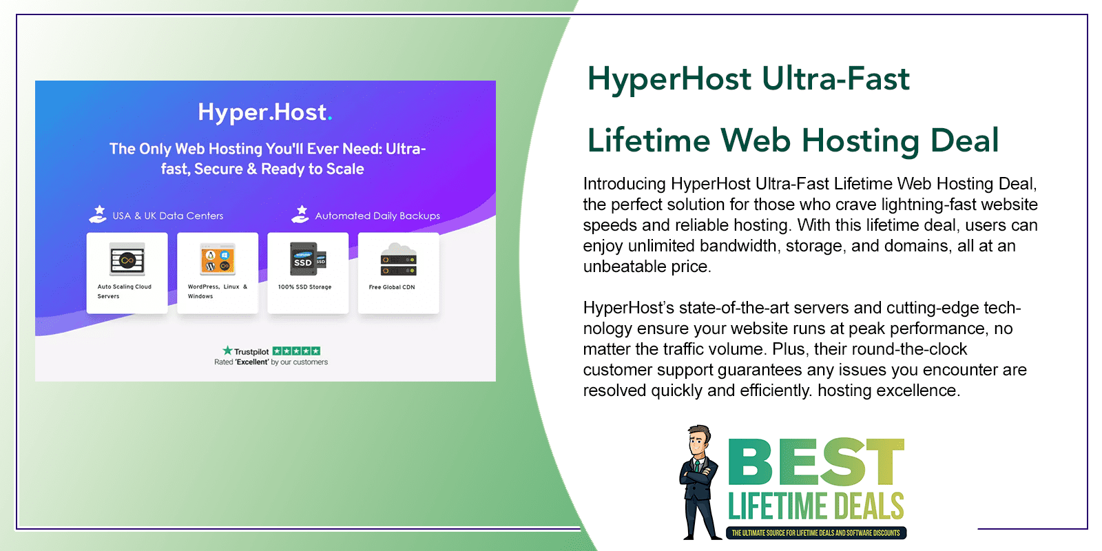 HyperHost Ultra Fast Lifetime Web Hosting Deal Featured Image