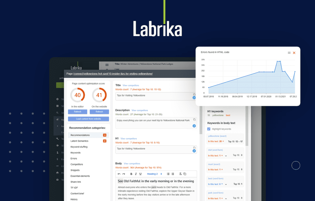Labrika SEO Auditor White Label SEO Reporting Lifetime Deal