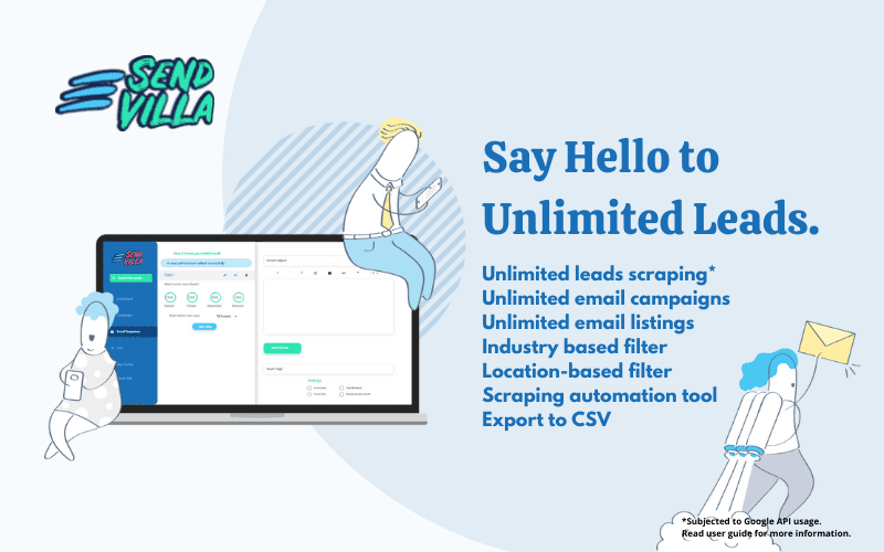 Sendvilla Unlimited Leads and SMTP Email Marketing Tool Lifetime Deal