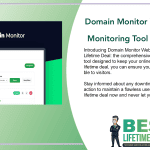 Domain Monitor Website Uptime Monitoring Tool Lifetime Deal Featured Image