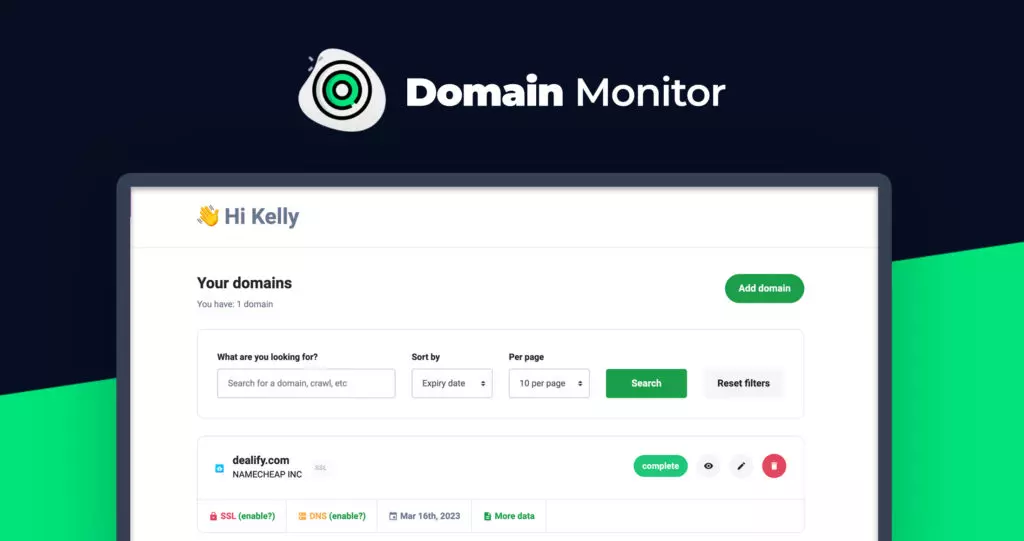 Domain Monitor Website Uptime Monitoring Tool Lifetime Deal