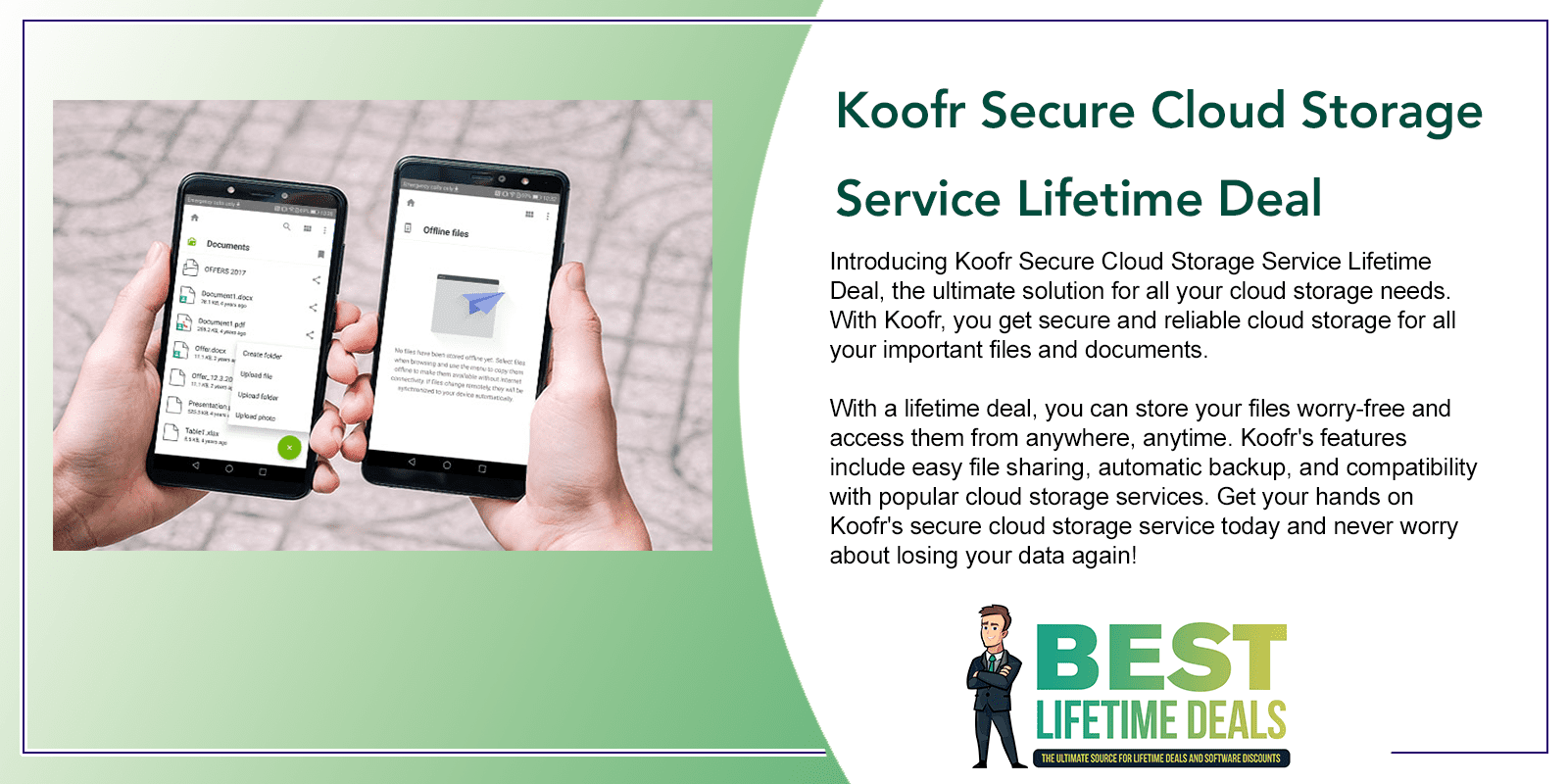 Koofr Secure Cloud Storage Service Lifetime Deal Featured Image