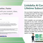 Linkdelta AI Content Writing Tool Lifetime Subscription Deal