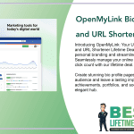 OpenMyLink Bio Profile Pages and URL Shortener Lifetime Deal Featured Image