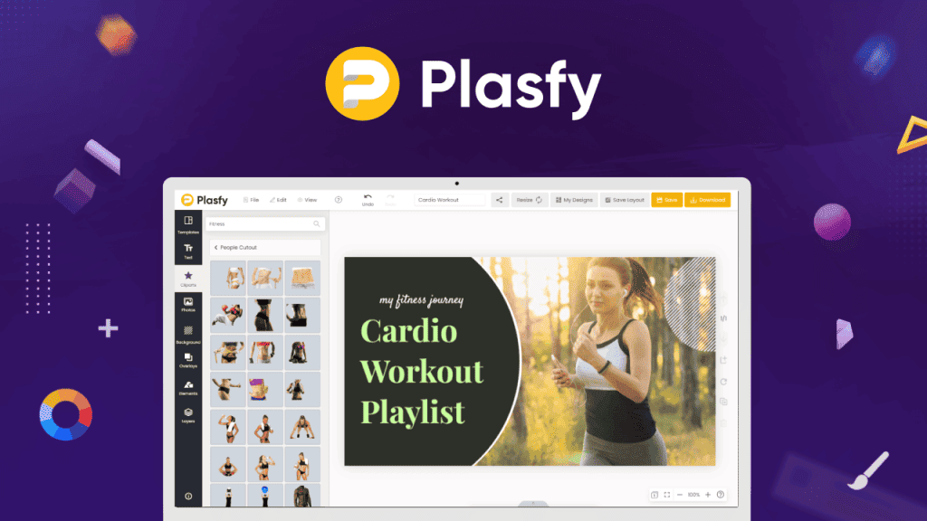 Plasfy Graphics Creator and Background Remover 17000 Templates Lifetime Deal