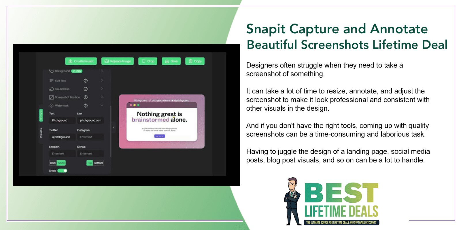 Snapit Capture and Annotate Beautiful Screenshots Lifetime Deal 2