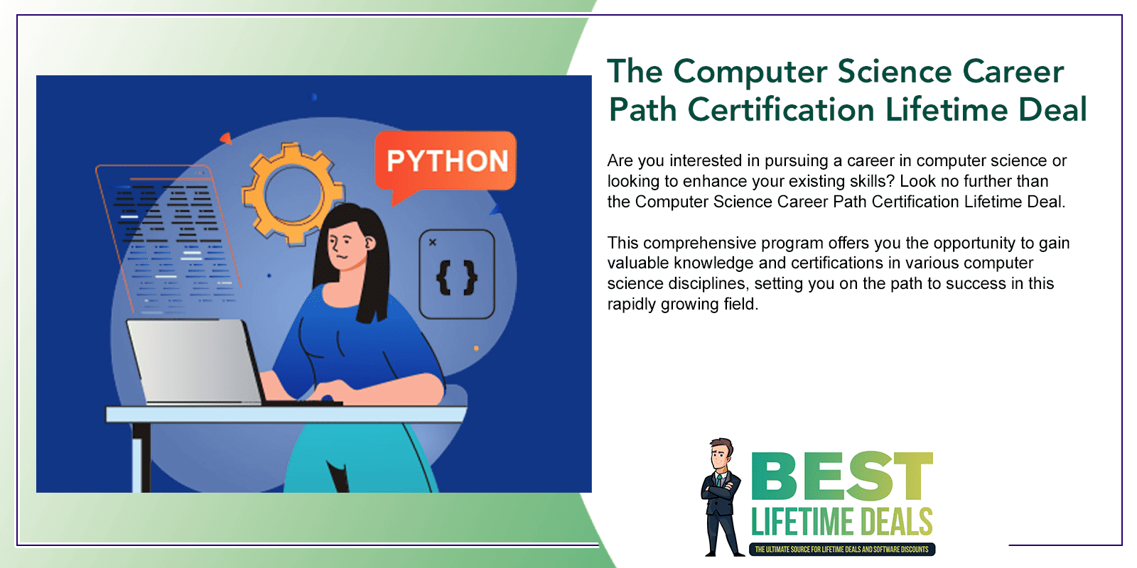 The Computer Science Career Path Certification Lifetime Deal