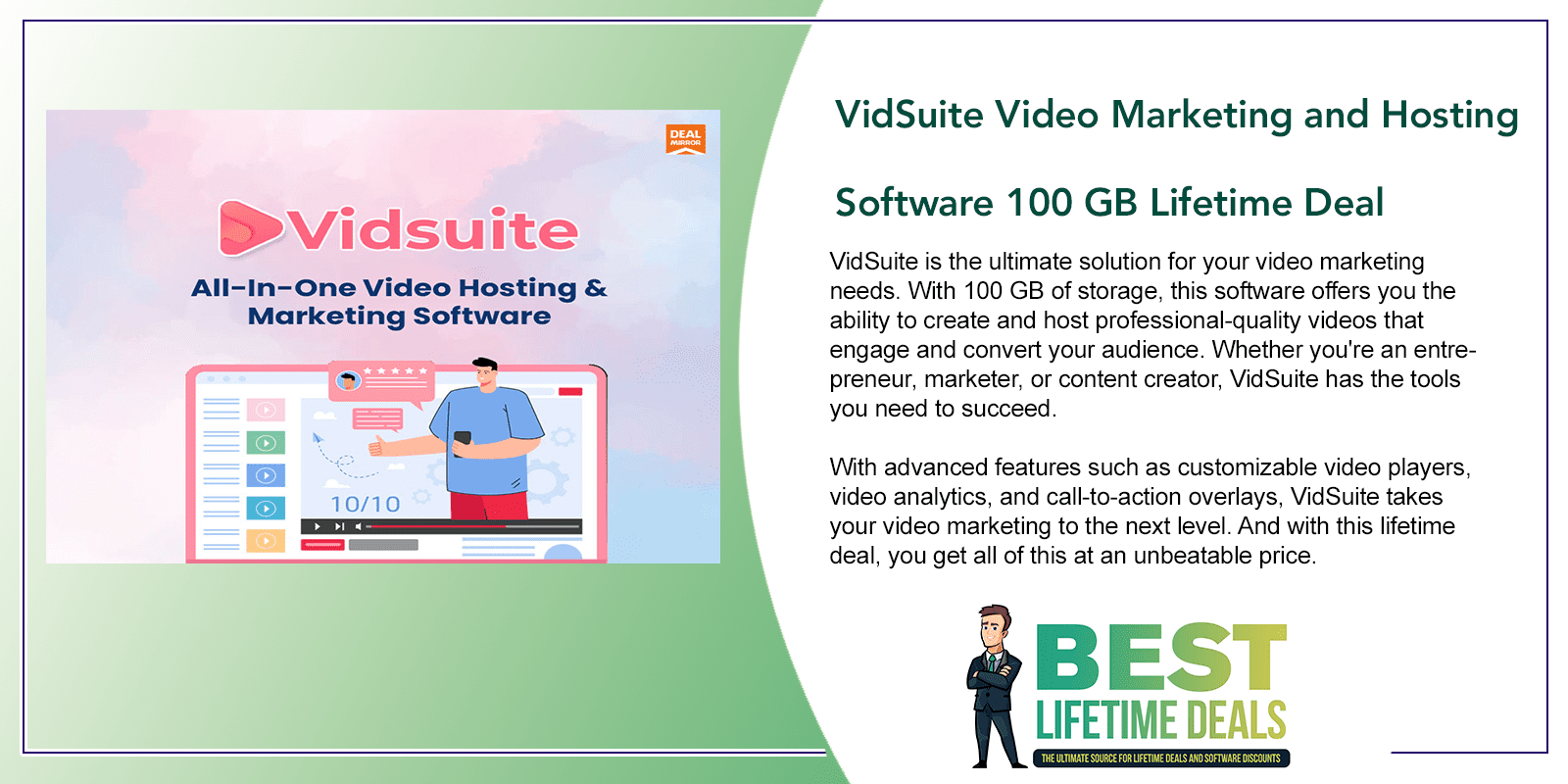 VidSuite Lifetime Deal Featured Image