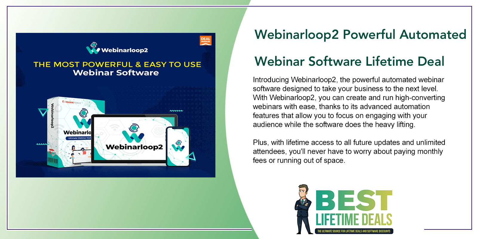 Webinarloop2 Lifetime Deal Featured Image