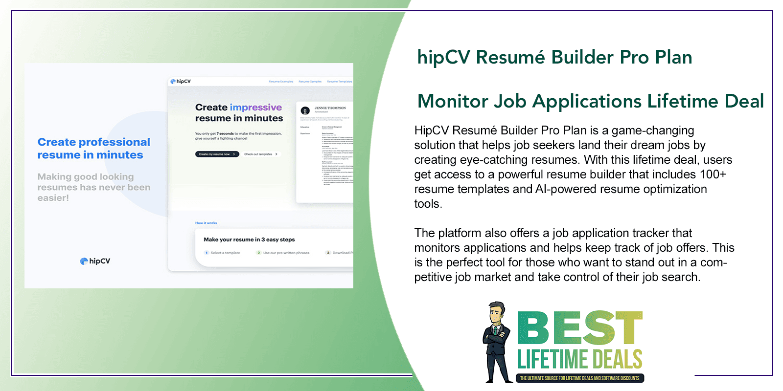 hipCV Resumé Builder Featured Image